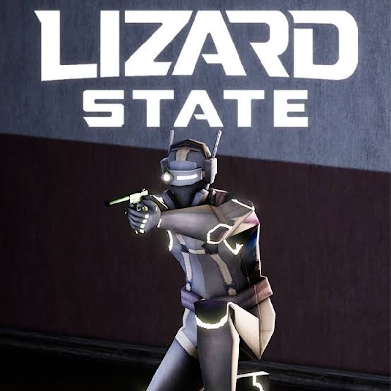 Lizard State Video Game Cover
